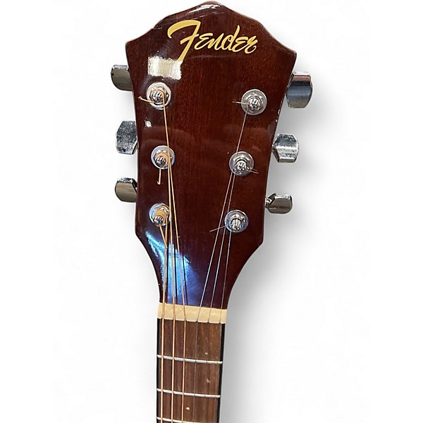 Used Fender FA135CE Concert Natural Acoustic Electric Guitar