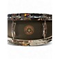 Used Gretsch Drums 14X5 USA Copper Black Black Drum