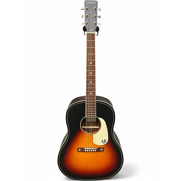 Used Gretsch Guitars JIM DANDY DREAD 2 Color Sunburst Acoustic Guitar