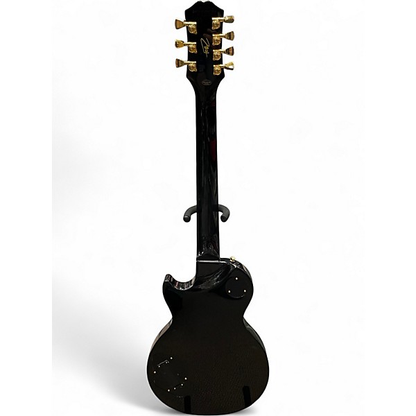 Used Epiphone MATT HEAFY LES PAUL CUSTOM ORIGINS 7 Ebony Solid Body Electric Guitar