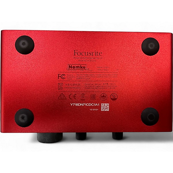Used Focusrite Scarlett Solo Gen 3 Audio Interface