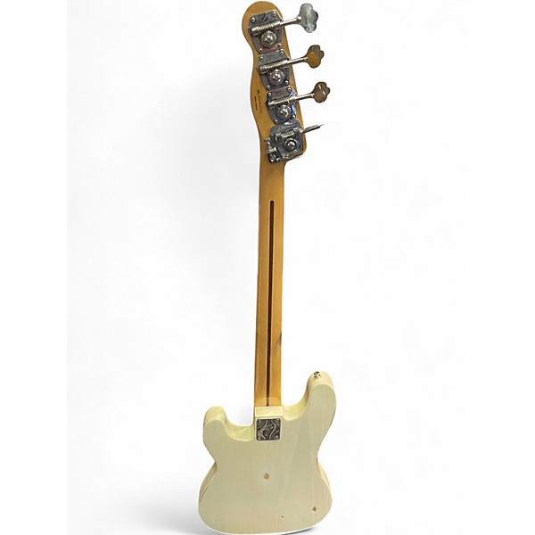 Used Fender Mike Dirnt Road Worn Precision Bass Blonde Electric Bass Guitar