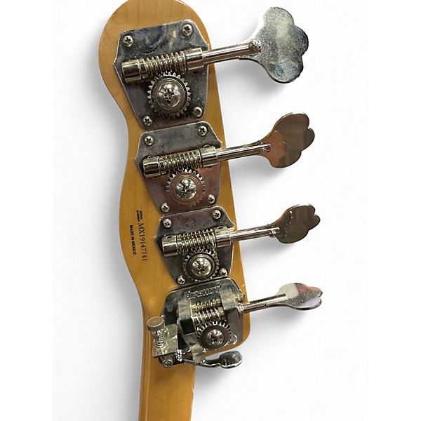 Used Fender Mike Dirnt Road Worn Precision Bass Blonde Electric Bass Guitar
