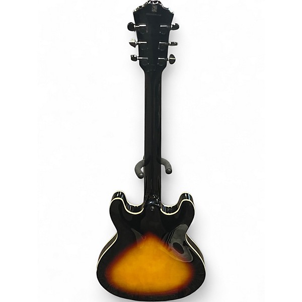 Used Indio Boardwalk 2 Color Sunburst Hollow Body Electric Guitar