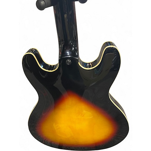Used Indio Boardwalk 2 Color Sunburst Hollow Body Electric Guitar