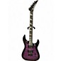 Used Jackson JS32Q TRANSPARENT PURPLE BURST Solid Body Electric Guitar thumbnail