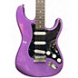 Used Miscellaneous Partscaster Purple Sparkle Solid Body Electric Guitar