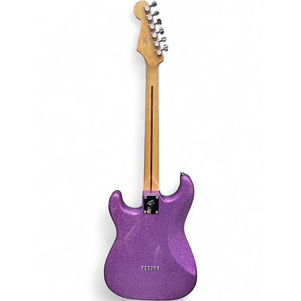 Used Miscellaneous Partscaster Purple Sparkle Solid Body Electric Guitar