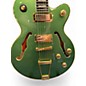Used Epiphone Uptown Kat ES Sage Green Metallic Hollow Body Electric Guitar