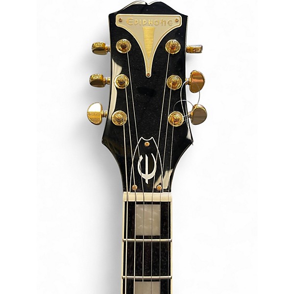 Used Epiphone Uptown Kat ES Sage Green Metallic Hollow Body Electric Guitar