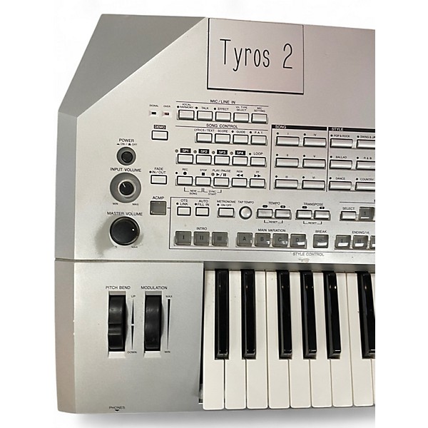 Used Yamaha Tyros 2 Keyboard Workstation