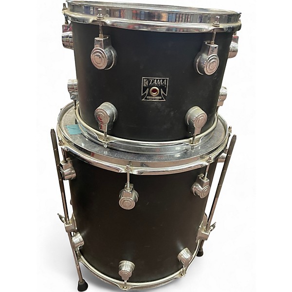 Used TAMA 3 Piece ROYALSTAR BLACK AND RED Drum Kit