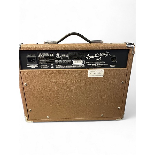 Used Fender Acoustasonic 40 Acoustic Guitar Combo Amp