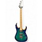 Used Ibanez RG421AHMBMT Blue Moon Burst Solid Body Electric Guitar thumbnail