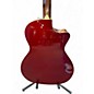 Used Fender Newporter  METALLIC RED Acoustic Electric Guitar