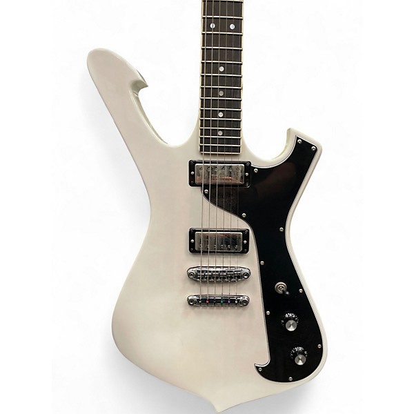 Used Ibanez FRM200 White Solid Body Electric Guitar