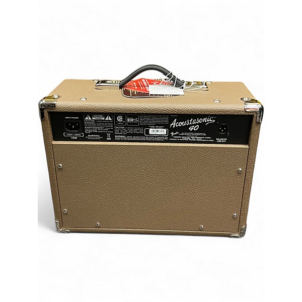 Used Fender Acoustasonic 40 Acoustic Guitar Combo Amp
