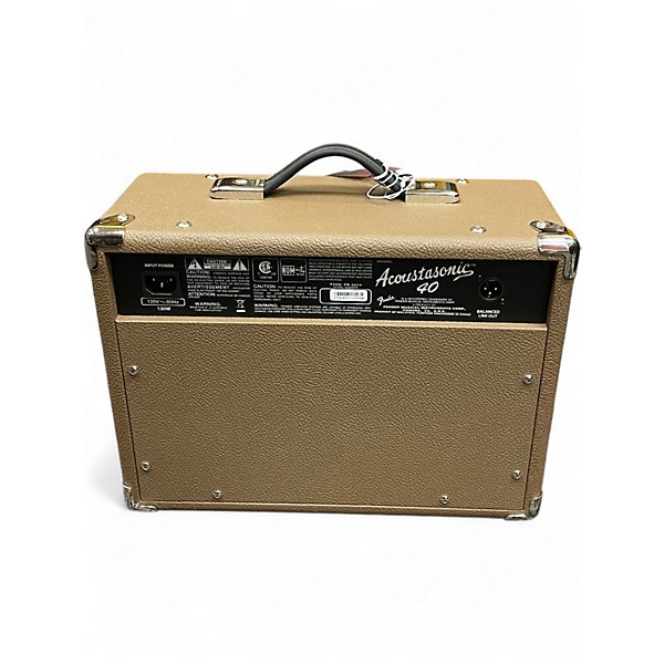 Used Fender Acoustasonic 40 Acoustic Guitar Combo Amp