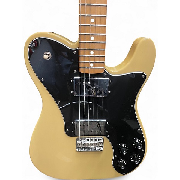 Used Fender Vintera 70s Telecaster Deluxe Vintage Blonde Solid Body Electric Guitar