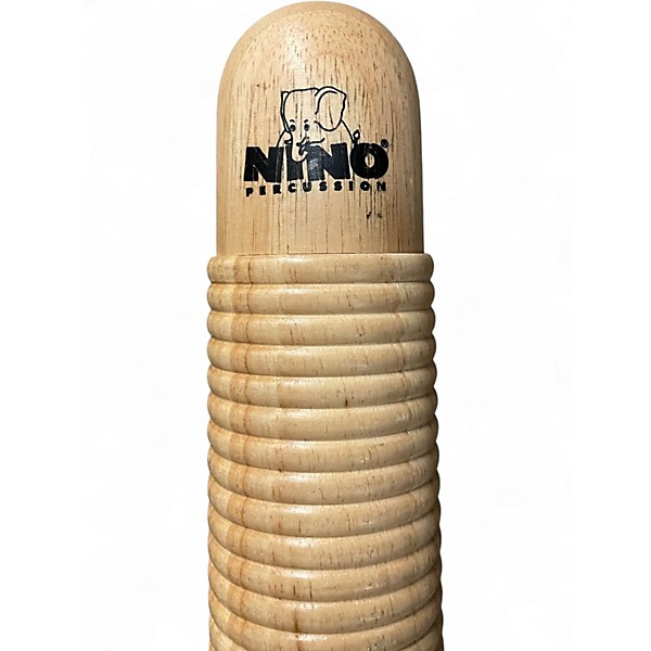 Used MEINL NINO WOOD GUIRO Hand Percussion