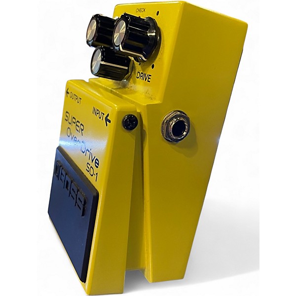 Used BOSS SD1 Super Overdrive Effect Pedal