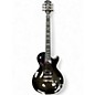 Used Epiphone Les Paul Custom Bats in Flight Transparent Ebony Burst Solid Body Electric Guitar thumbnail