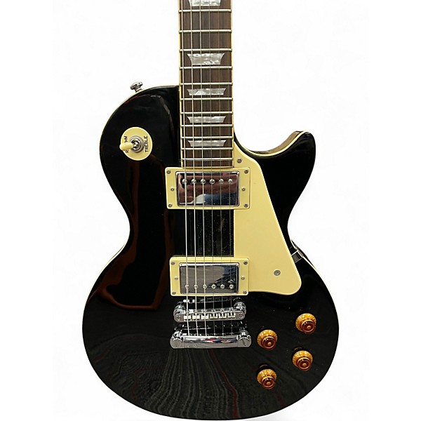 Used Epiphone Les Paul Standard Black Solid Body Electric Guitar