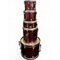 Used Ludwig 5 Piece BACKBEAT Wine Red Drum Kit thumbnail