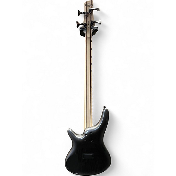 Used Ibanez SR300E Silver Electric Bass Guitar