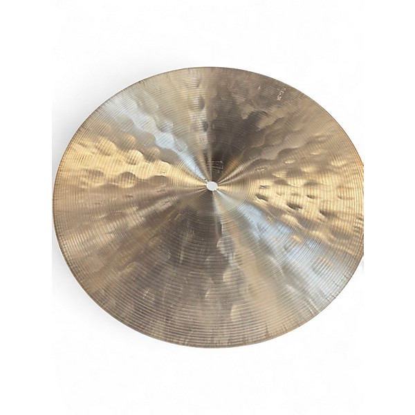 Used Zildjian 15in fathat bottom Cymbal