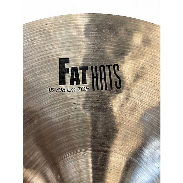 Used Zildjian 15in fathat top Cymbal