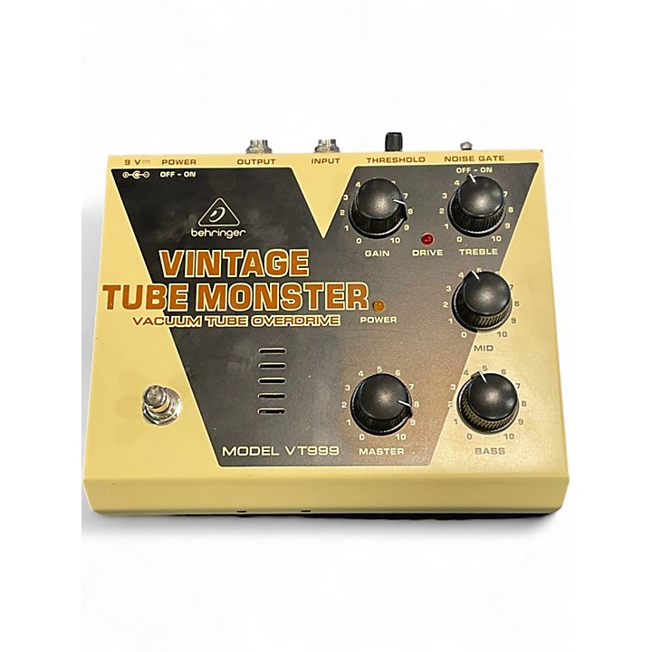 VT999 ベリンガー VINTAGE TUBE MONSTERエフェクター Used Behringer VT999 Vintage Tube Monster Effect Pedal | Guitar Center