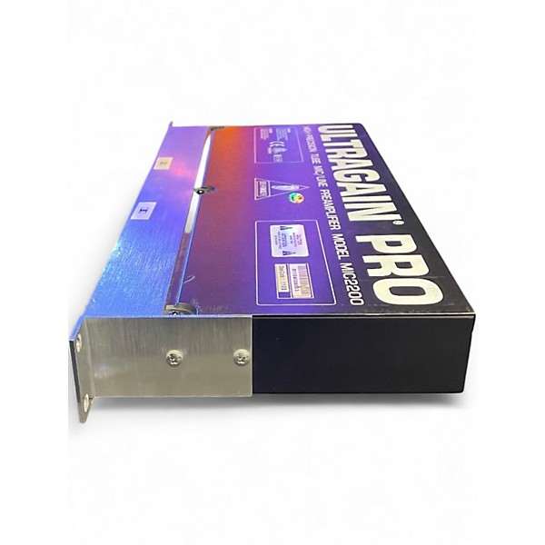 Used Behringer Ultragain Pro MIC2200 Microphone Preamp