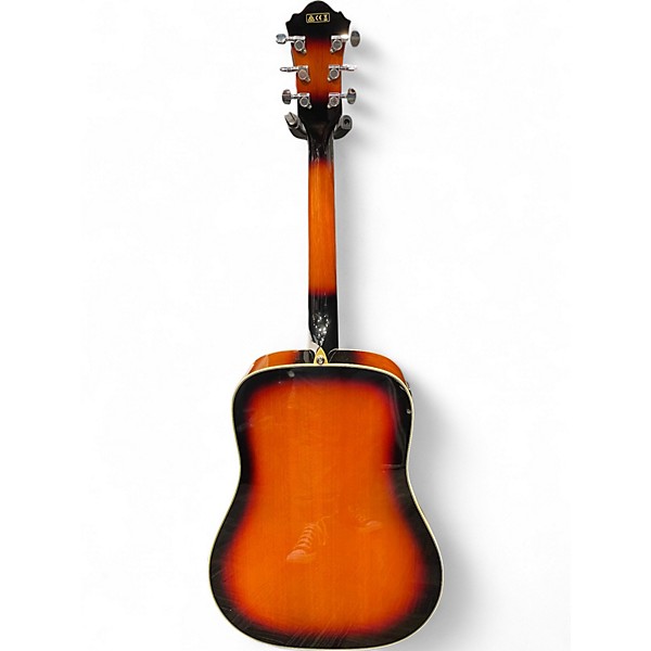 Used Ibanez SGE220 Sage Series 2 Color Sunburst Acoustic Electric Guitar