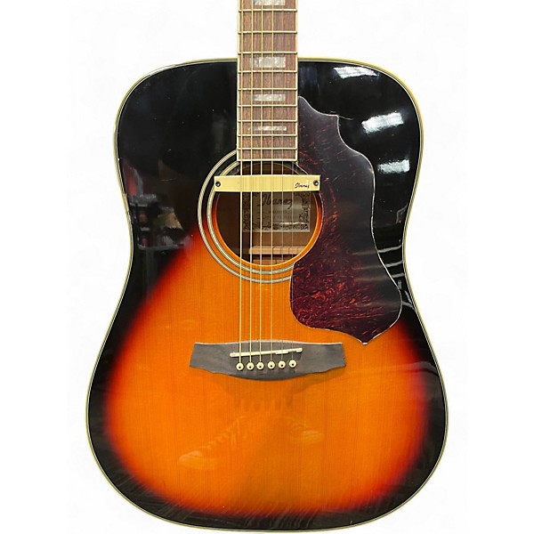 Used Ibanez SGE220 Sage Series 2 Color Sunburst Acoustic Electric Guitar
