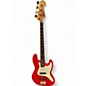 Used Fender JAZZ BASS Trans Crimson Red Electric Bass Guitar thumbnail