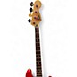 Used Fender JAZZ BASS Trans Crimson Red Electric Bass Guitar