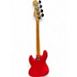 Used Fender JAZZ BASS Trans Crimson Red Electric Bass Guitar
