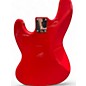 Used Fender JAZZ BASS Trans Crimson Red Electric Bass Guitar