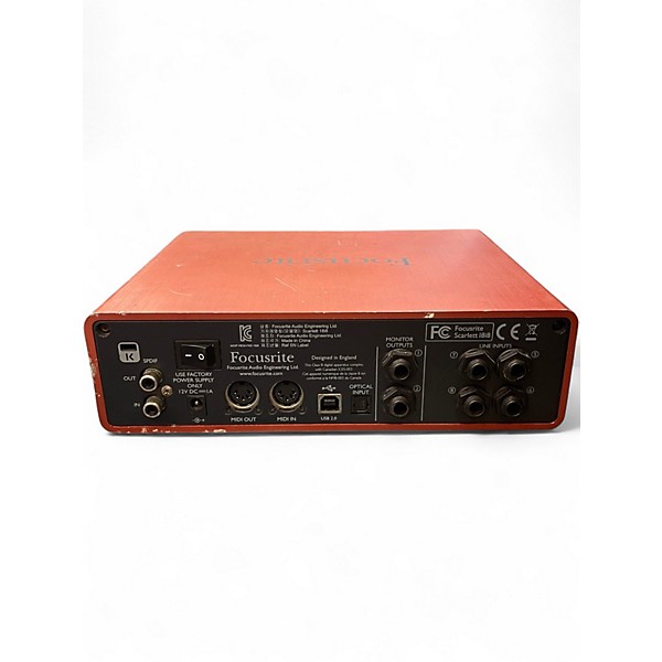 Used Focusrite Scarlett 18i8 Audio Interface