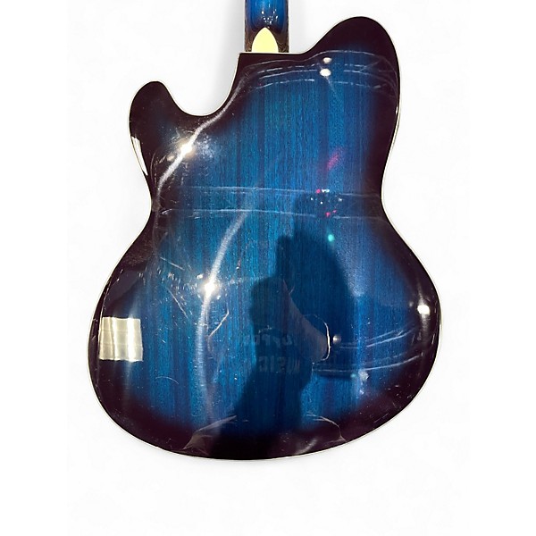 Used Ibanez TCY10E Talman Blue Burst Acoustic Electric Guitar