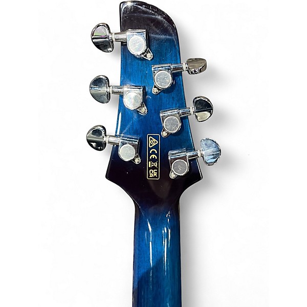 Used Ibanez TCY10E Talman Blue Burst Acoustic Electric Guitar