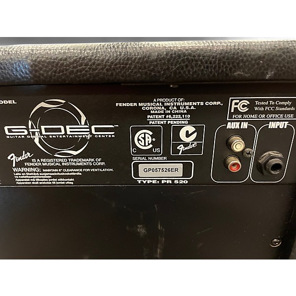 Used Fender Gdec Guitar Combo Amp