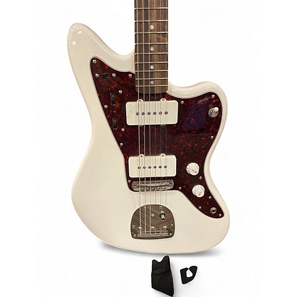 Used Squier Classic Vibe 60s Jazzmaster Olympic White Solid Body Electric Guitar