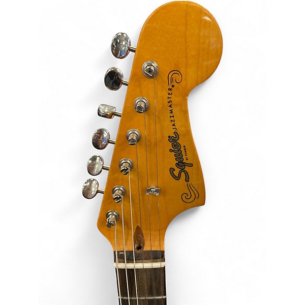 Used Squier Classic Vibe 60s Jazzmaster Olympic White Solid Body Electric Guitar