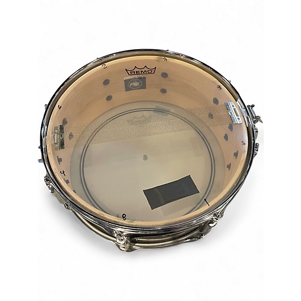 Used Pearl 14in Limited edition snare Silver Sparkle Drum Silver Sparkle Drum
