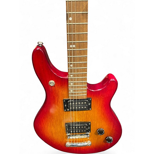 Used Washburn BT-2 Cherry Sunburst Solid Body Electric Guitar