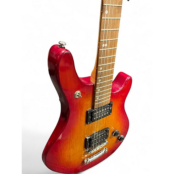 Used Washburn BT-2 Cherry Sunburst Solid Body Electric Guitar
