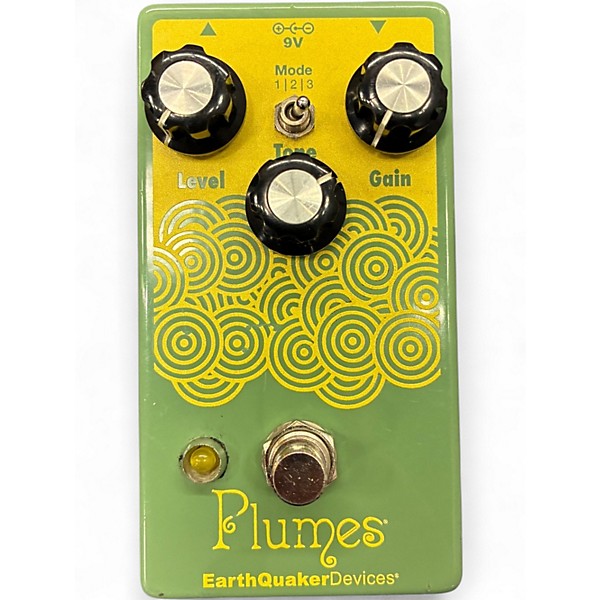 Used EarthQuaker Devices Plumes Small Signal Shredder Overdrive Effect Pedal