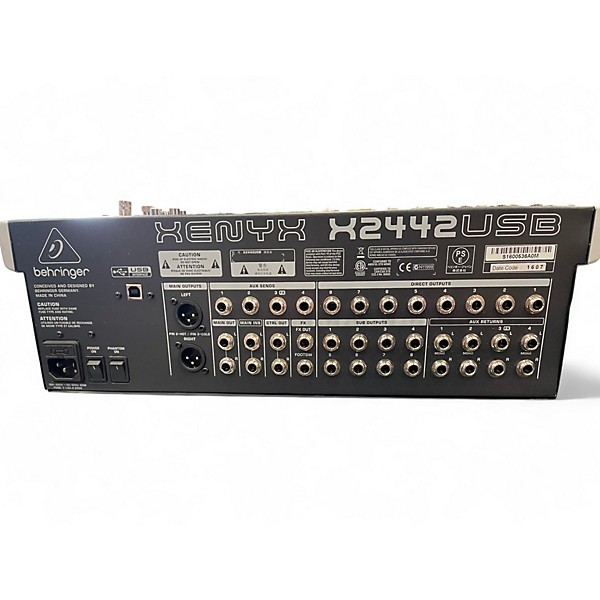 Used Behringer Xenyx 2442FX Unpowered Mixer